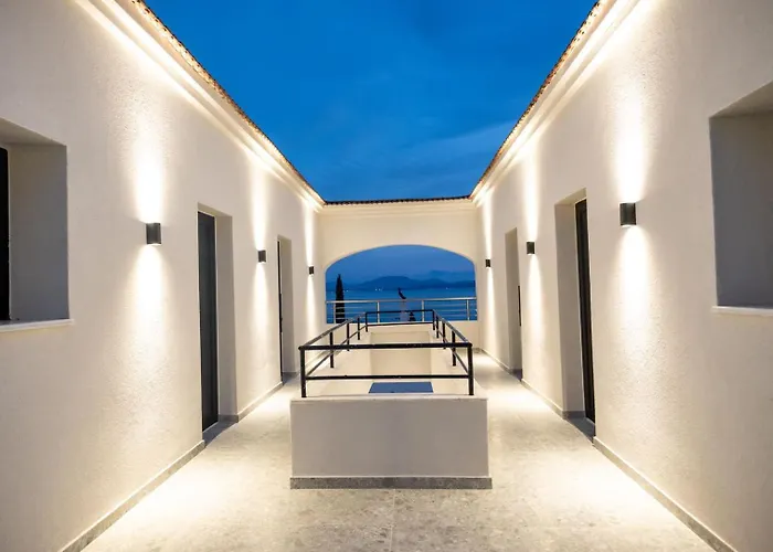 Crystal Blue Hotel, Barbati, Corfu 公寓式酒店 巴尔巴蒂
