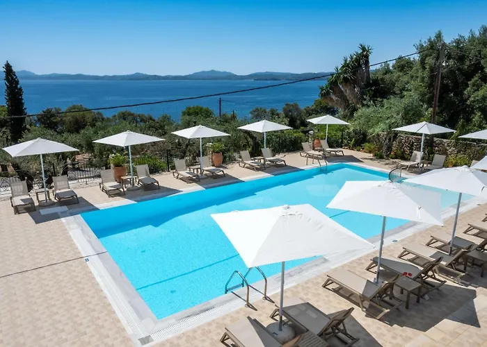 Crystal Blue Hotel, Barbati, Corfu 公寓式酒店 巴尔巴蒂