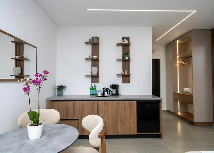 Crystal Blue Hotel, Barbati, Corfu 公寓式酒店 巴尔巴蒂