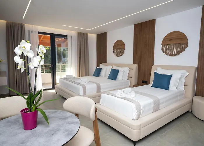 公寓式酒店 Crystal Blue Hotel, Barbati, Corfu 4*