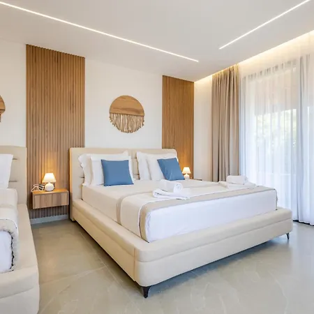Crystal Blue Hotel, Barbati, Corfu Lejlighedshotel Mparmpati