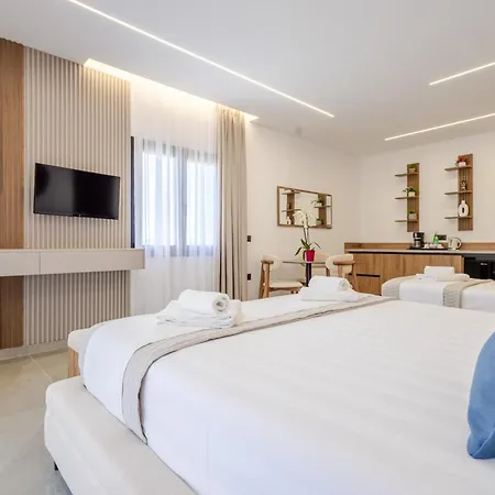 Crystal Blue Hotel, Barbati, Corfu Lejlighedshotel Mparmpati