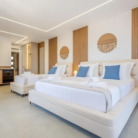 Crystal Blue Hotel, Barbati, Corfu Lejlighedshotel Mparmpati