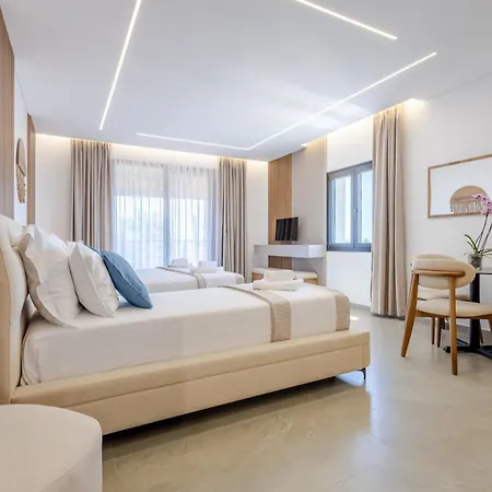 Crystal Blue Hotel, Barbati, Corfu Lejlighedshotel Mparmpati