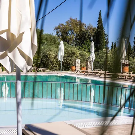 Crystal Blue Hotel, Barbati, Corfu Lejlighedshotel Mparmpati