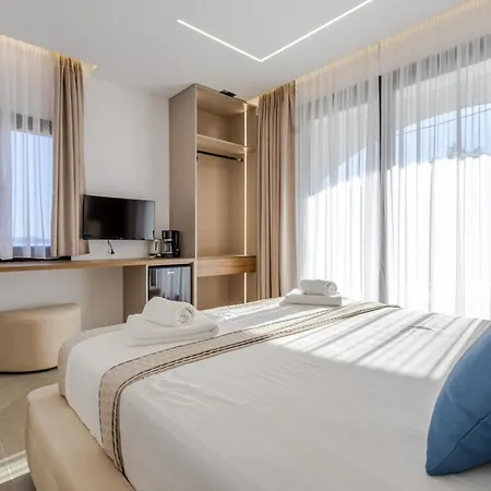Crystal Blue Hotel, Barbati, Corfu Lejlighedshotel Mparmpati