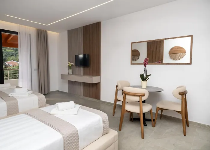 Crystal Blue Hotel, Barbati, Corfu 公寓式酒店 巴尔巴蒂
